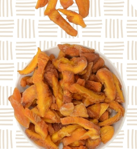Peeled Cling Peach Strips 1kg